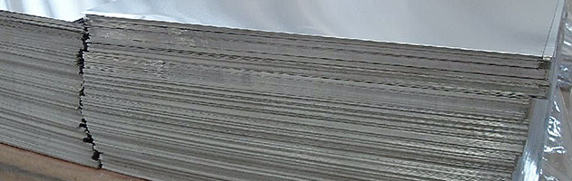 Plaque d'aluminium